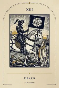 The Death tarot card
